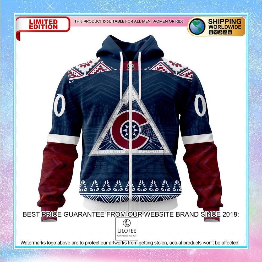 personalized nhl colorado avalanche 2022 shirt hoodie 2 433