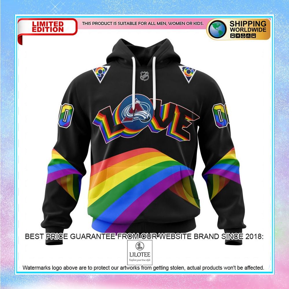 personalized nhl colorado avalanche lgbt pride shirt hoodie 1 95