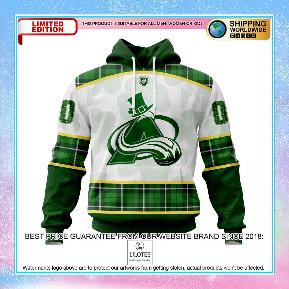 personalized nhl colorado avalanche st patrick days concepts shirt hoodie 1 743
