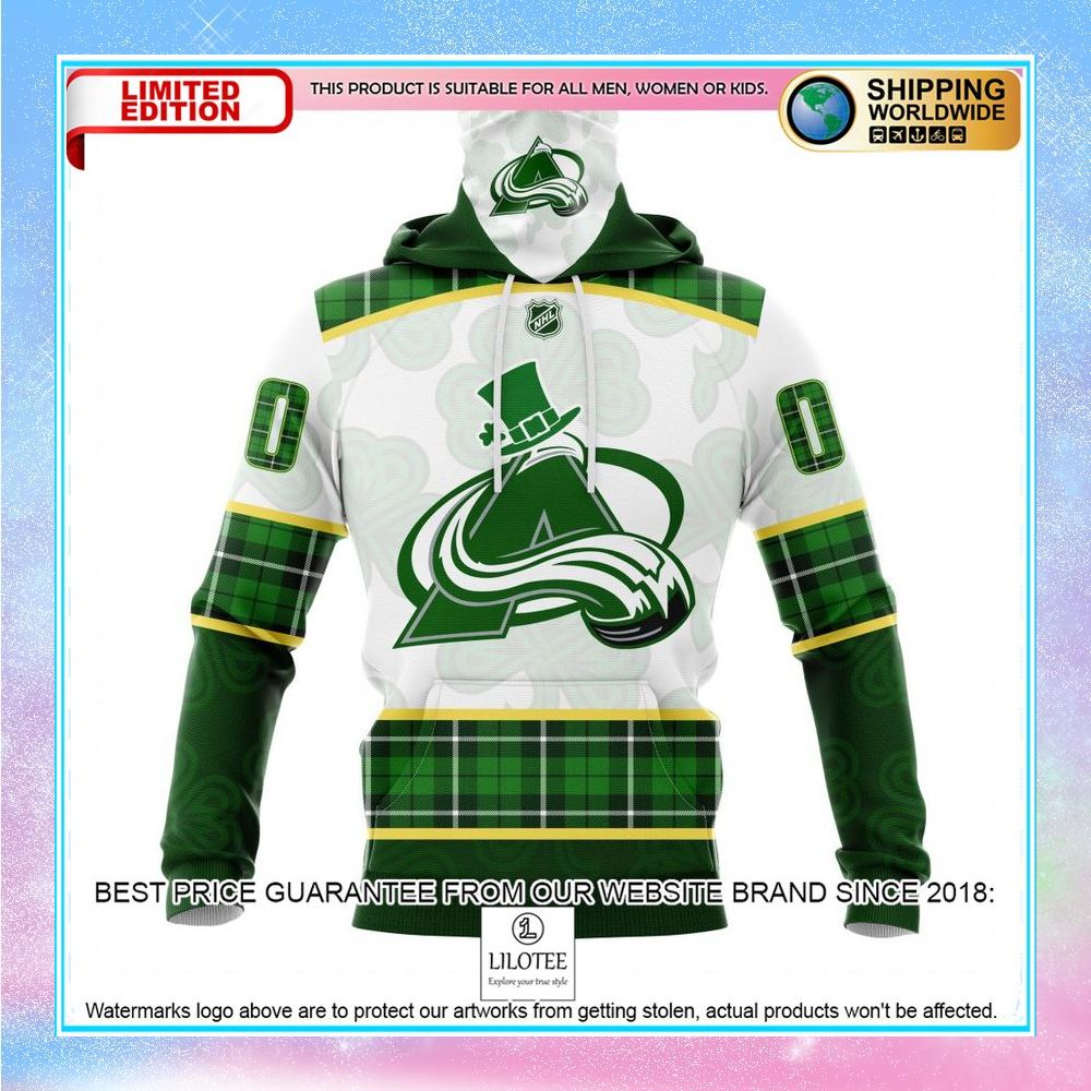 personalized nhl colorado avalanche st patrick days concepts shirt hoodie 4 981