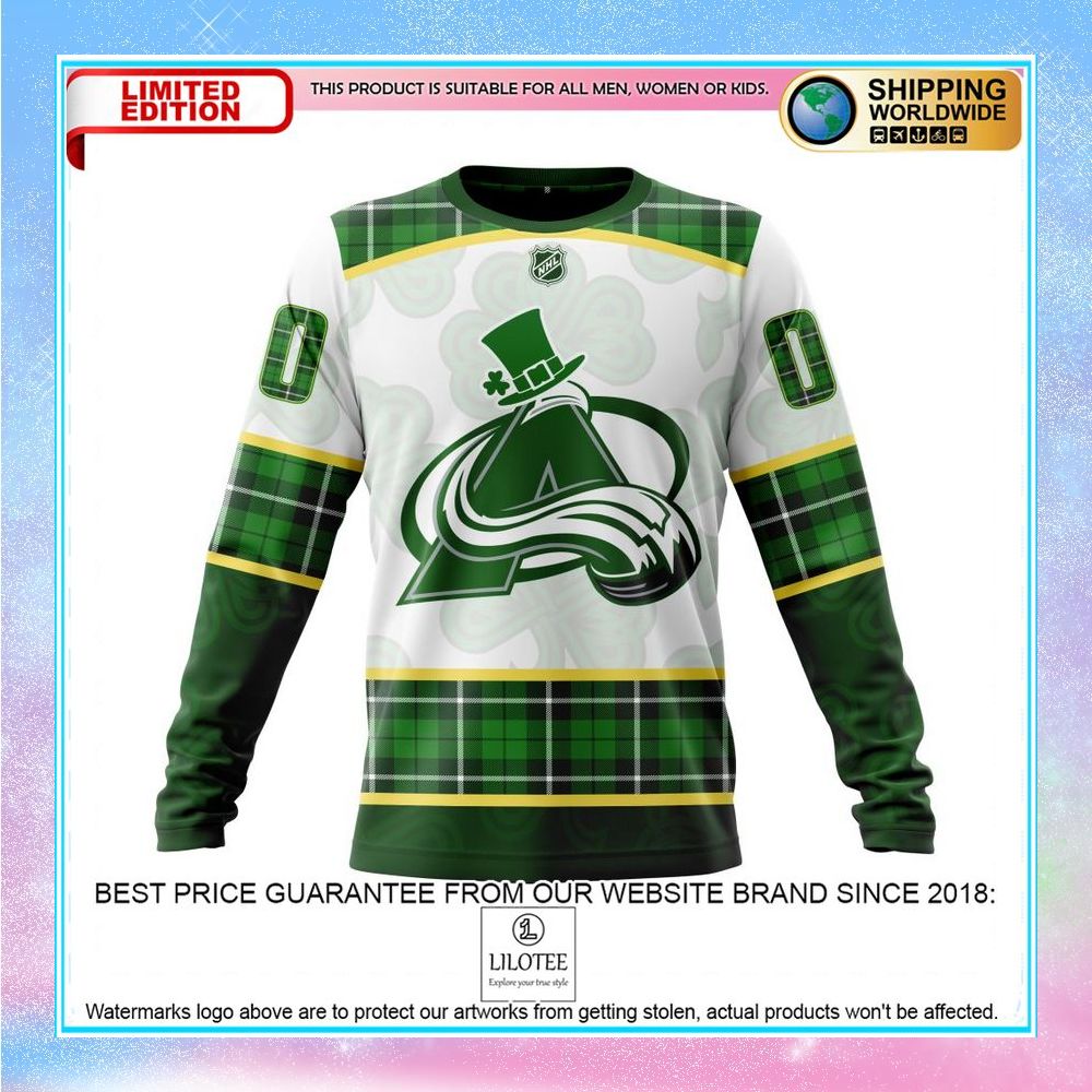 personalized nhl colorado avalanche st patrick days concepts shirt hoodie 6 835