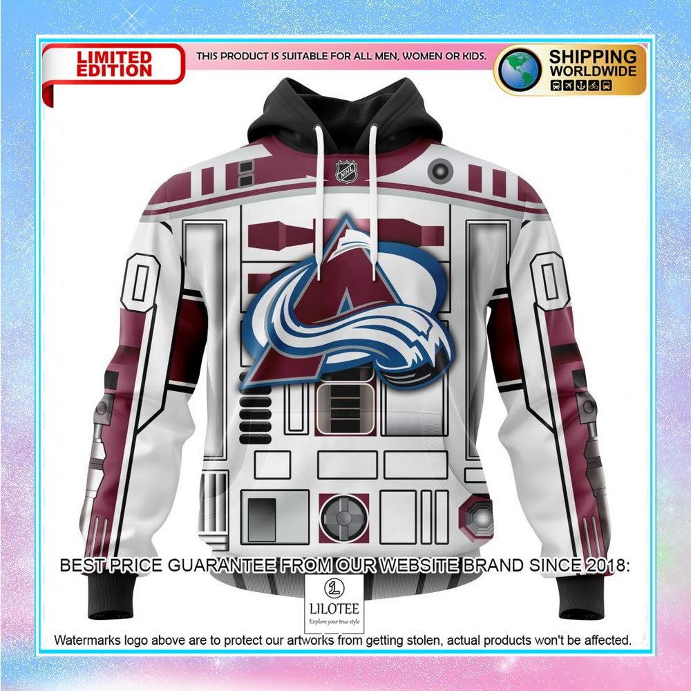 personalized nhl colorado avalanche star wars may the 4th be with you shirt hoodie 1 532