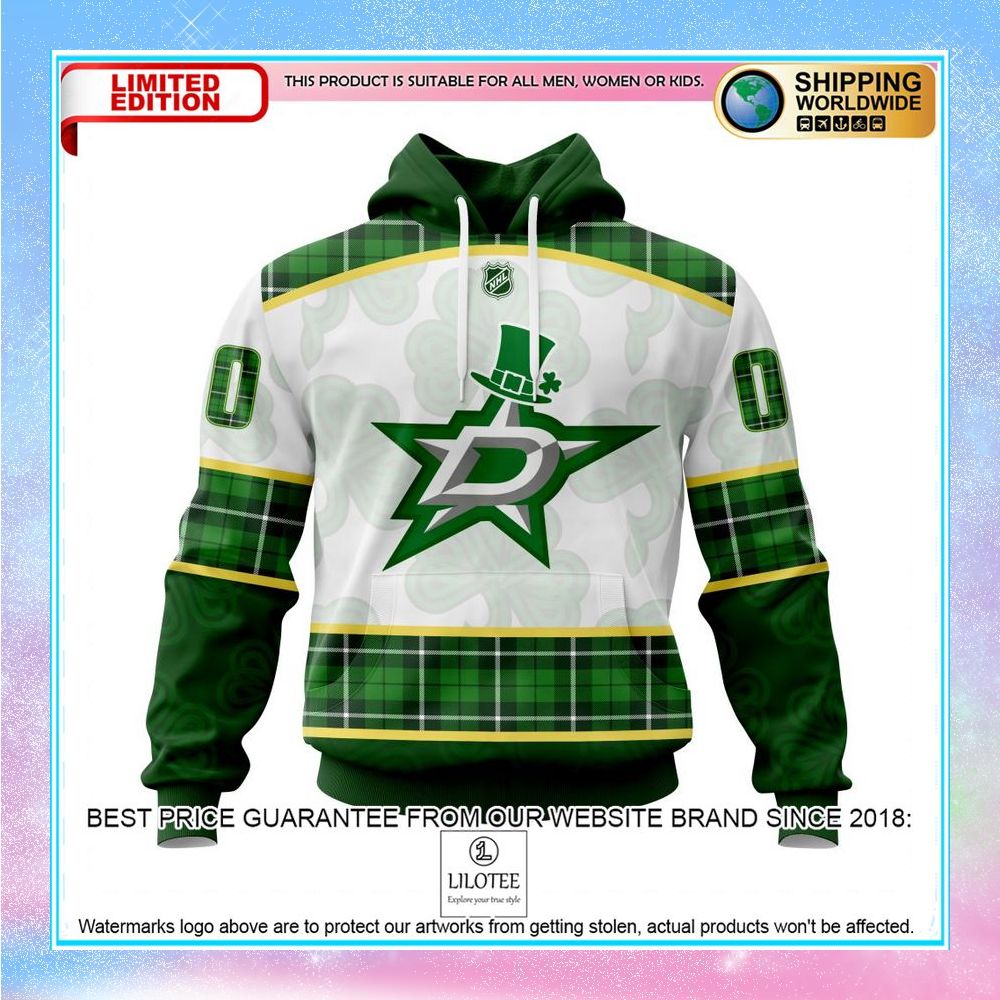 personalized nhl dallas stars st patrick days concepts shirt hoodie 1 285