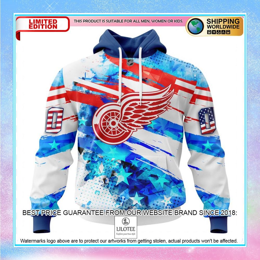 personalized nhl detroit red wings concept for independence day shirt hoodie 1 379