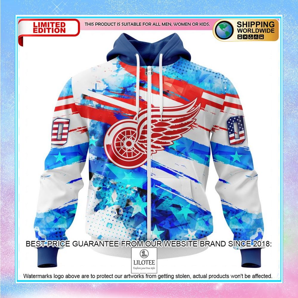 personalized nhl detroit red wings concept for independence day shirt hoodie 2 297