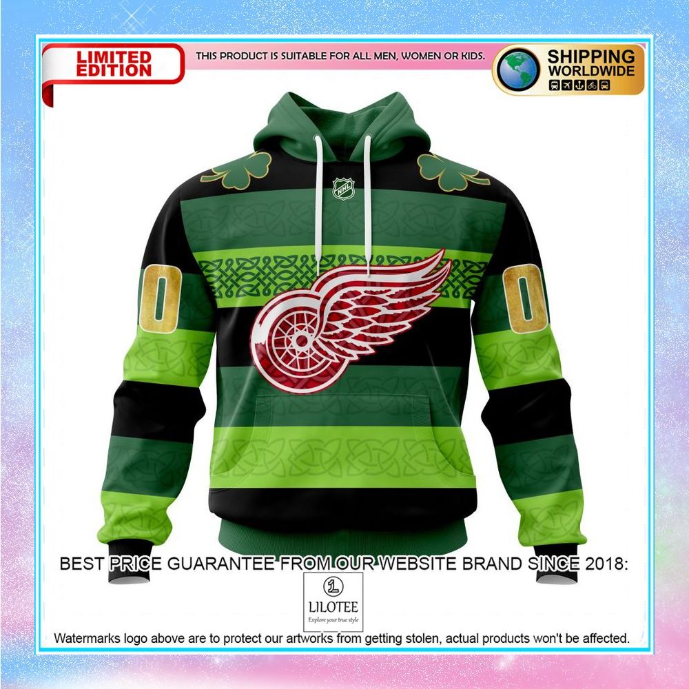 personalized nhl detroit red wings st patrick days concepts shirt hoodie 1 863