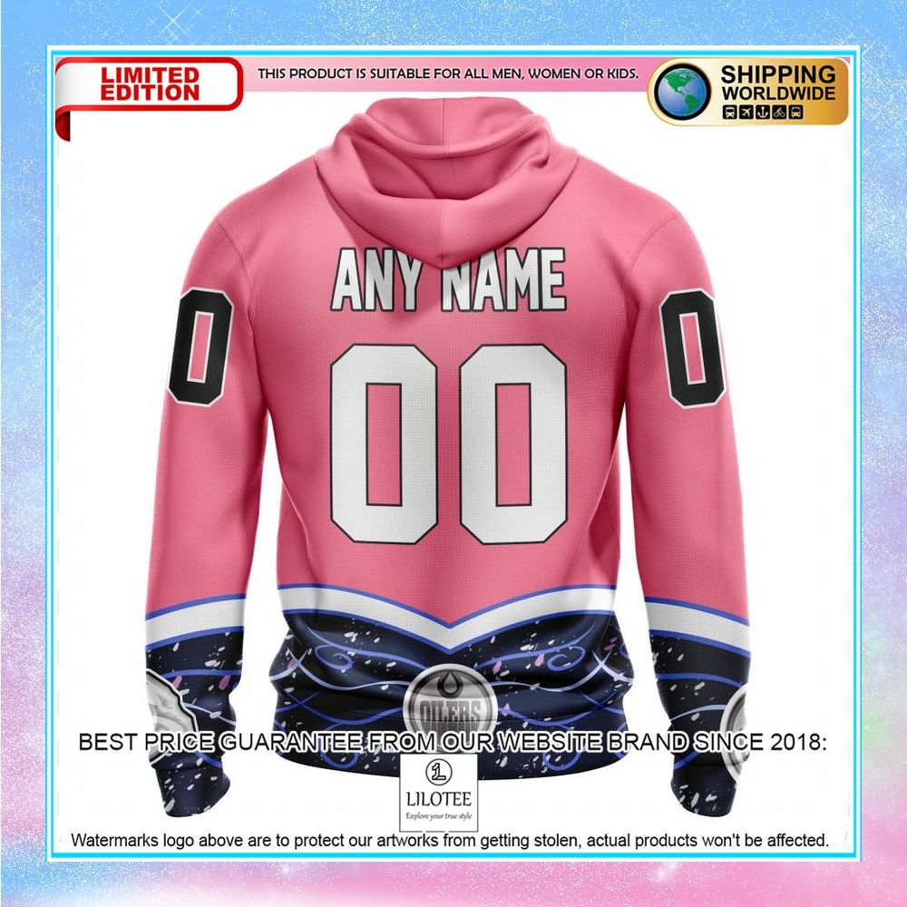 personalized nhl edmonton oilers hockey fights cancer shirt hoodie 3 149