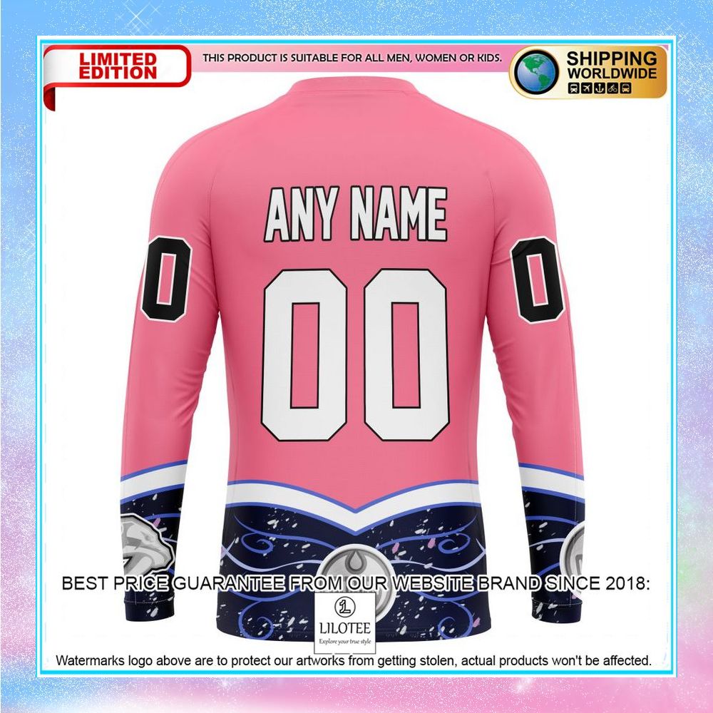 personalized nhl edmonton oilers hockey fights cancer shirt hoodie 7 612