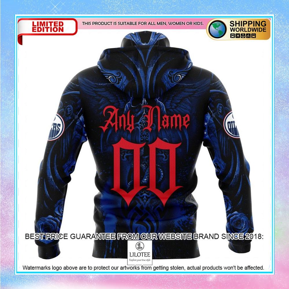 personalized nhl edmonton oilers skull art shirt hoodie 5 377