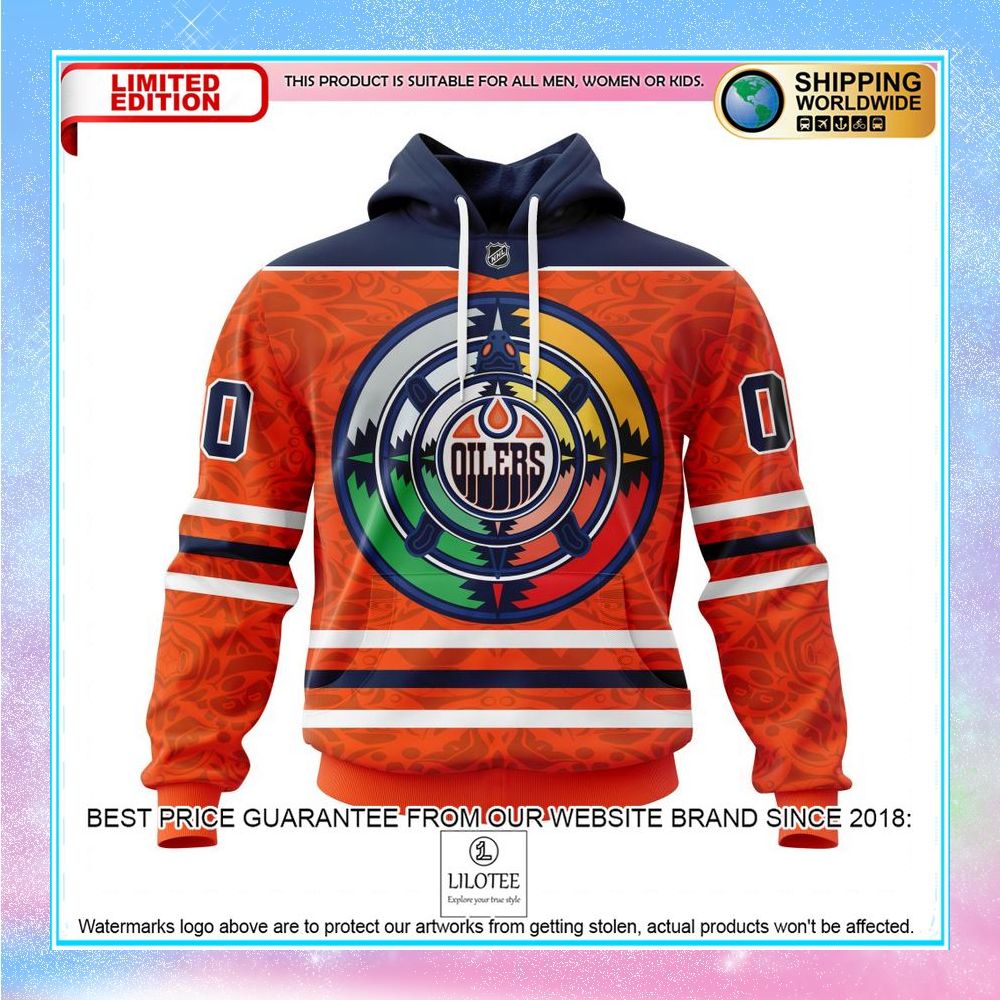 personalized nhl edmonton oilers with logo 2022 shirt hoodie 1 722