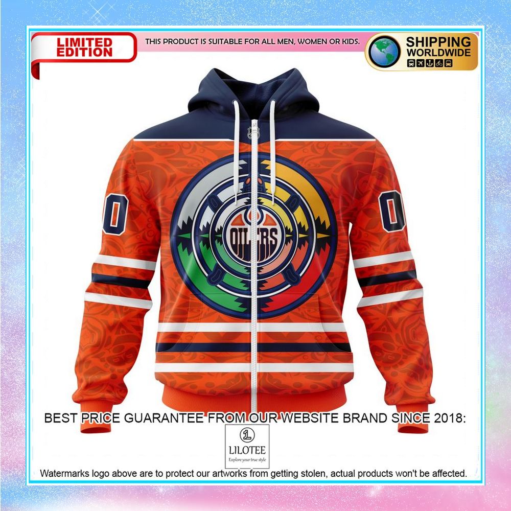 personalized nhl edmonton oilers with logo 2022 shirt hoodie 2 283