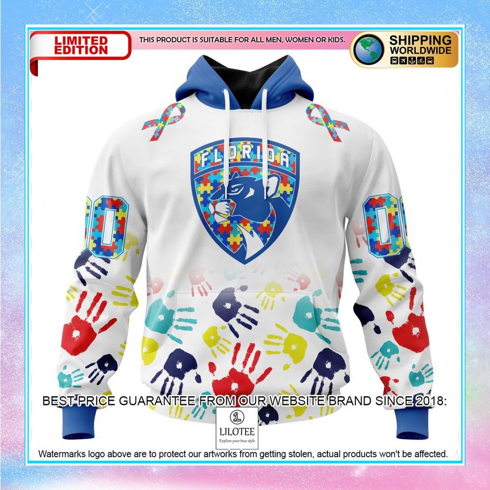 personalized nhl florida panthers autism awareness design shirt hoodie 1 310
