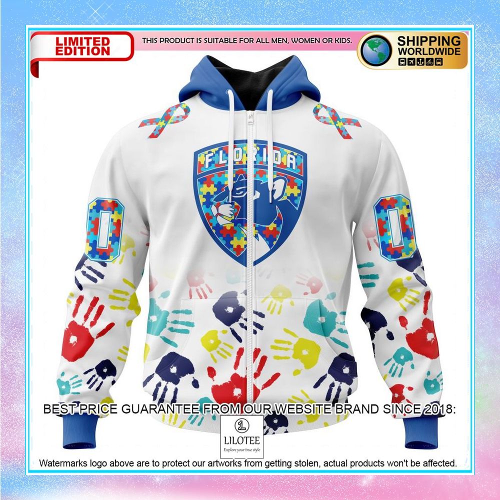 personalized nhl florida panthers autism awareness design shirt hoodie 2 211