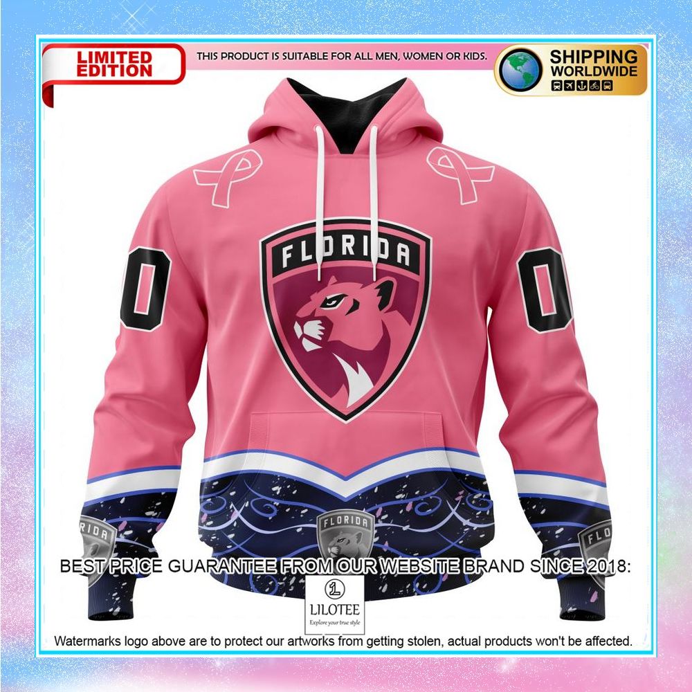 personalized nhl florida panthers hockey fights cancer shirt hoodie 1 906