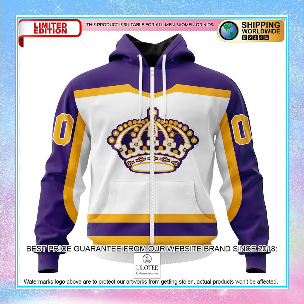 personalized nhl los angeles kings reverse retro shirt hoodie 2 200
