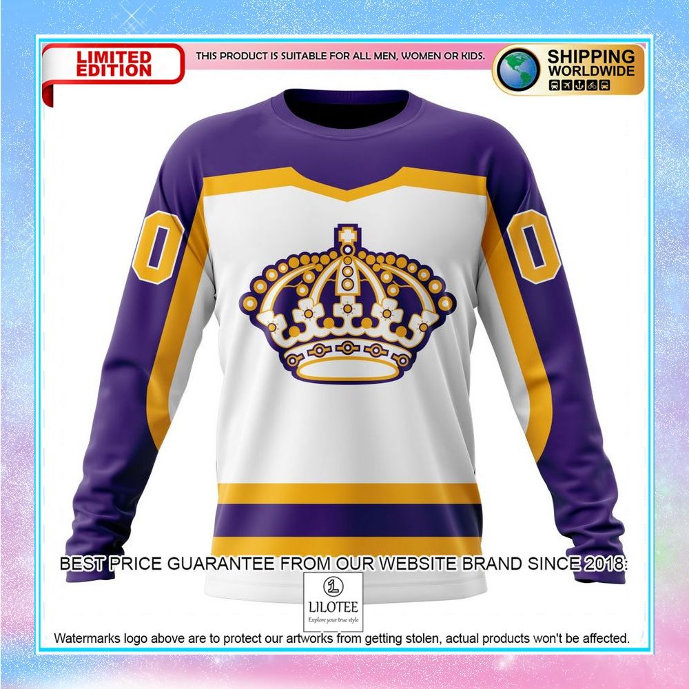 personalized nhl los angeles kings reverse retro shirt hoodie 6 438