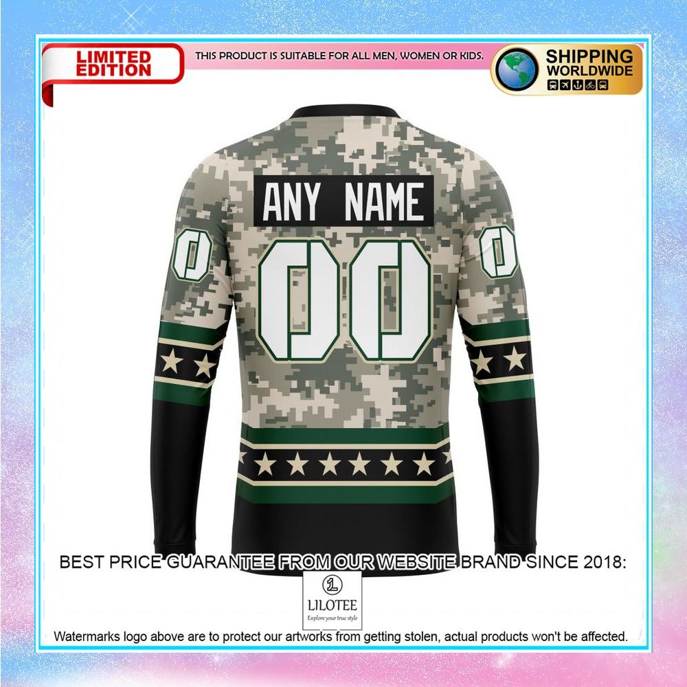 personalized nhl minnesota wild honor military camo shirt hoodie 7 976