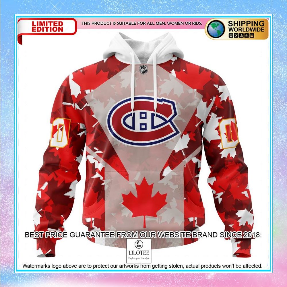 personalized nhl montreal canadiens concept for canada day shirt hoodie 1 727