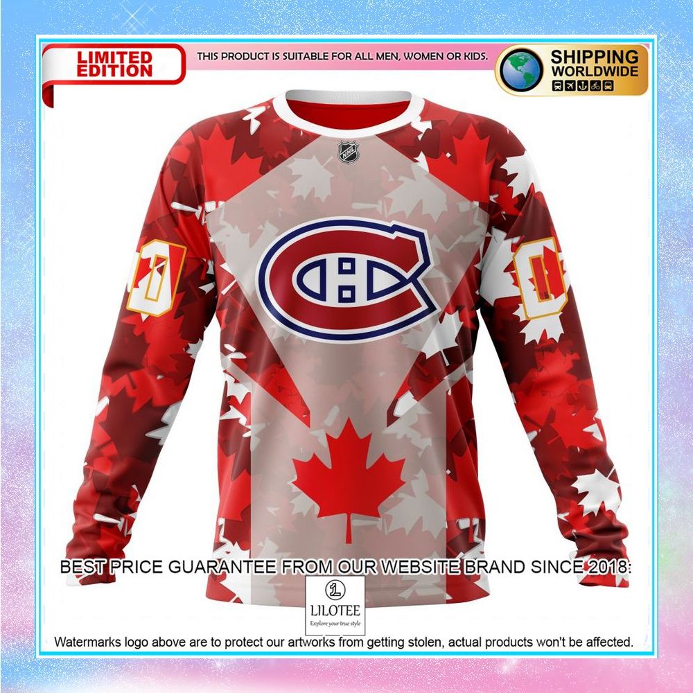 personalized nhl montreal canadiens concept for canada day shirt hoodie 6 919