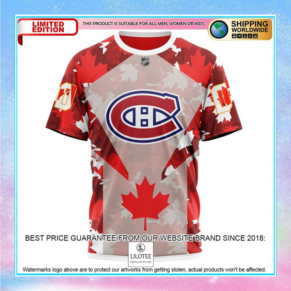 personalized nhl montreal canadiens concept for canada day shirt hoodie 8 915