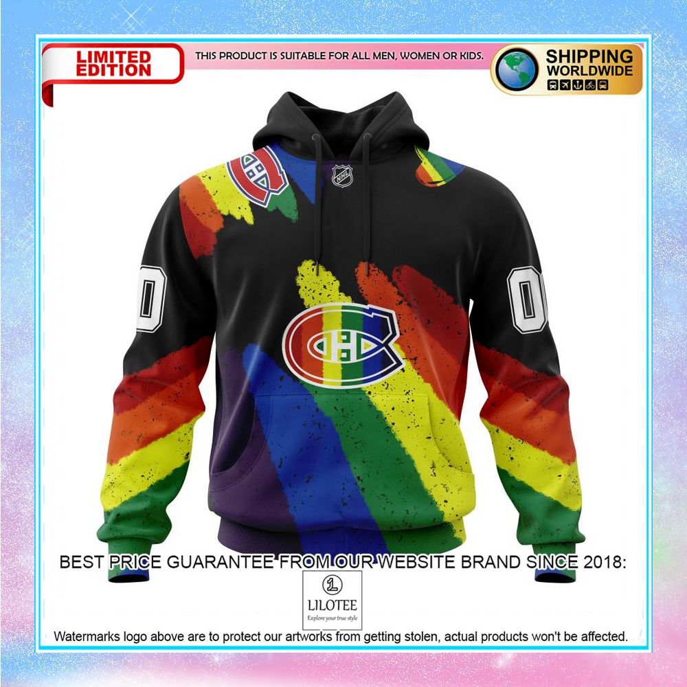 personalized nhl montreal canadiens lgbt pride shirt hoodie 1 472