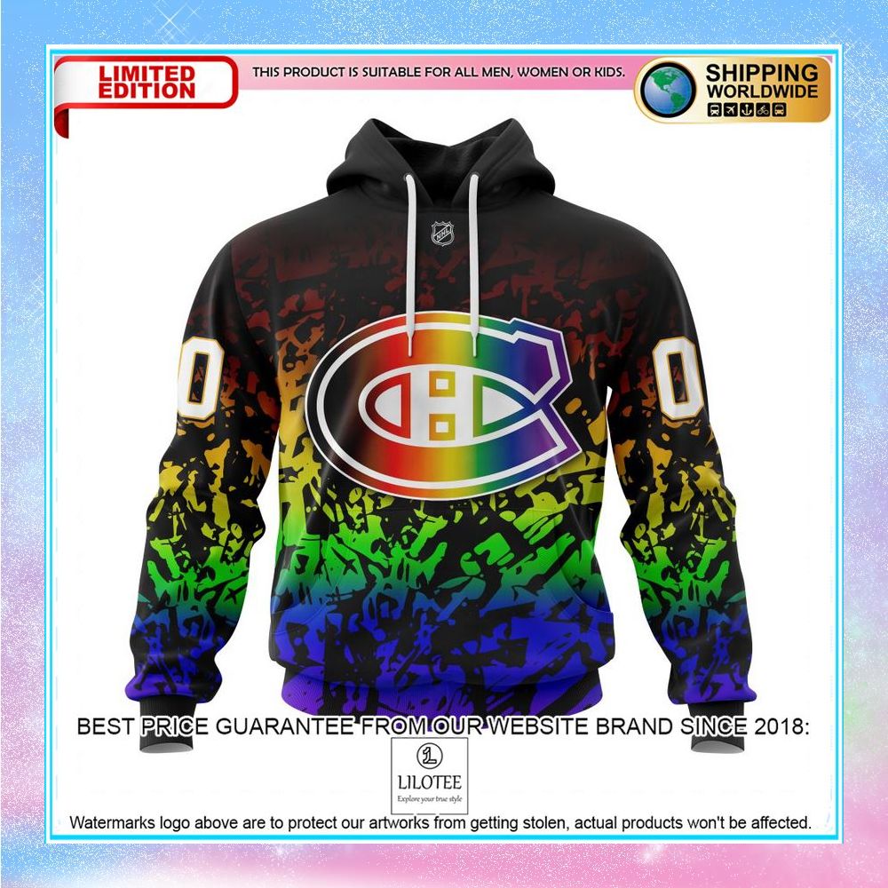 personalized nhl montreal canadiens new pride jersey shirt hoodie 1 51