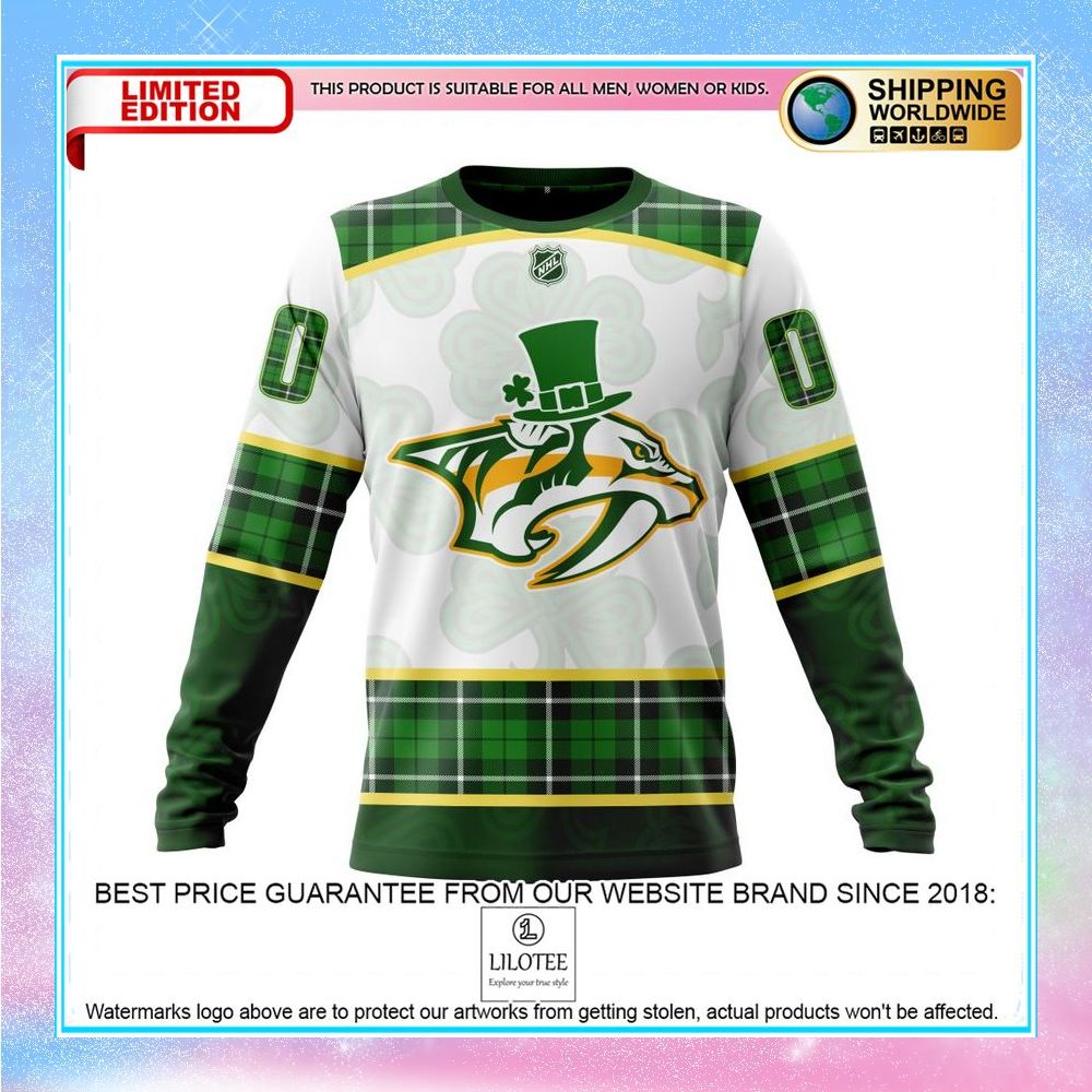 personalized nhl nashville predators st patrick days concepts shirt hoodie 6 544