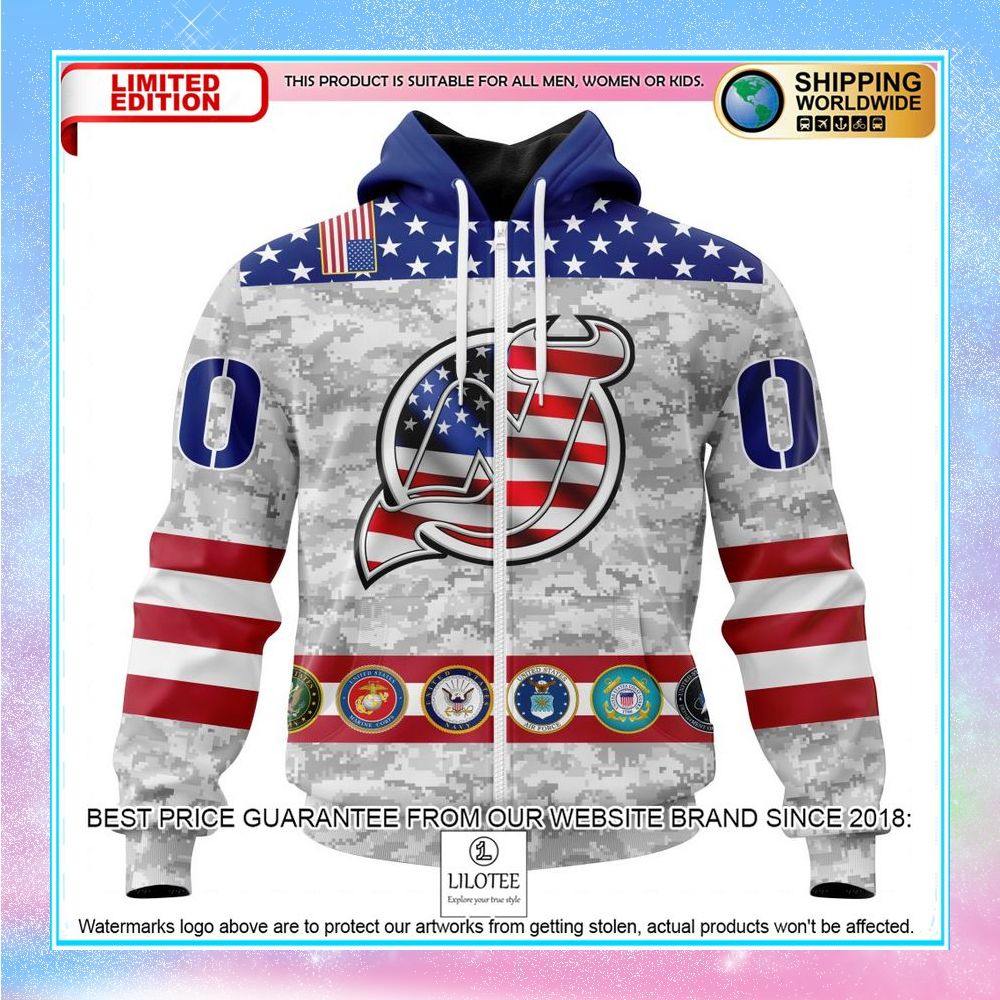 personalized nhl new jersey devils armed forces appreciation shirt hoodie 2 474