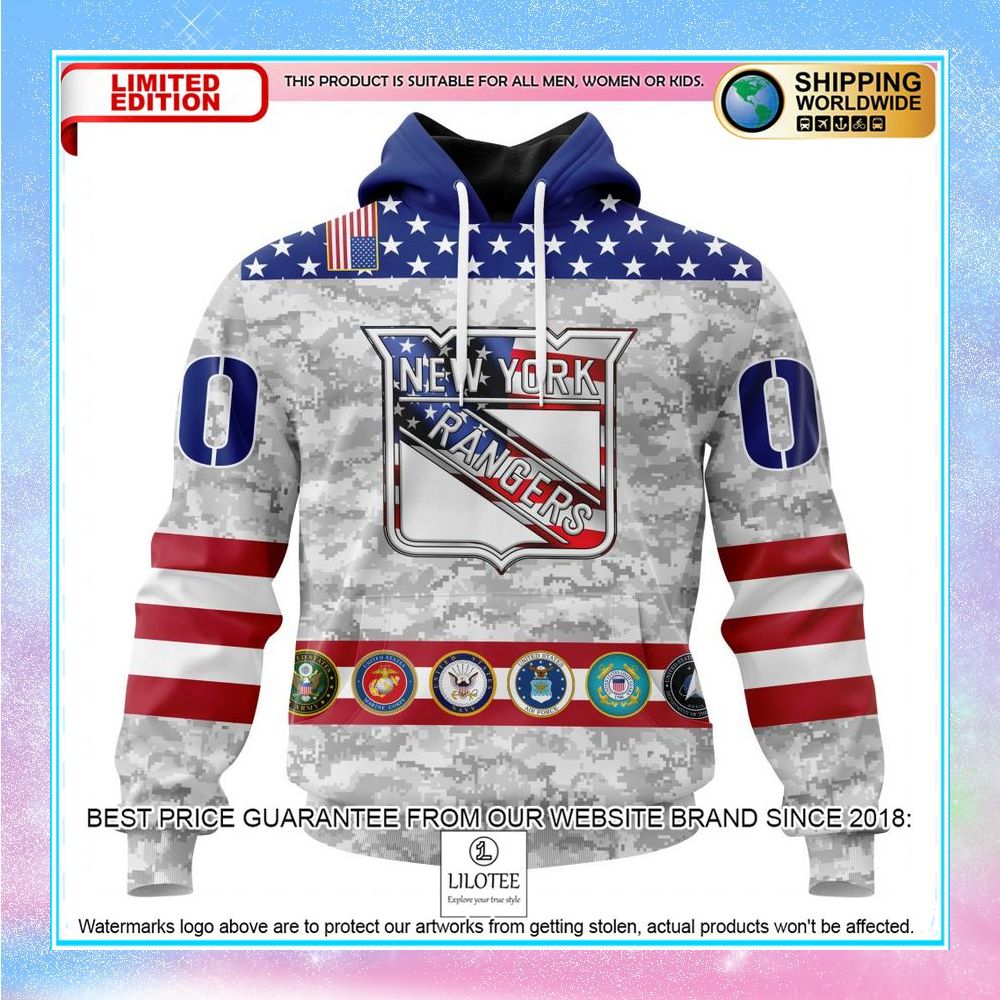 personalized nhl new york rangers armed forces appreciation shirt hoodie 1 62