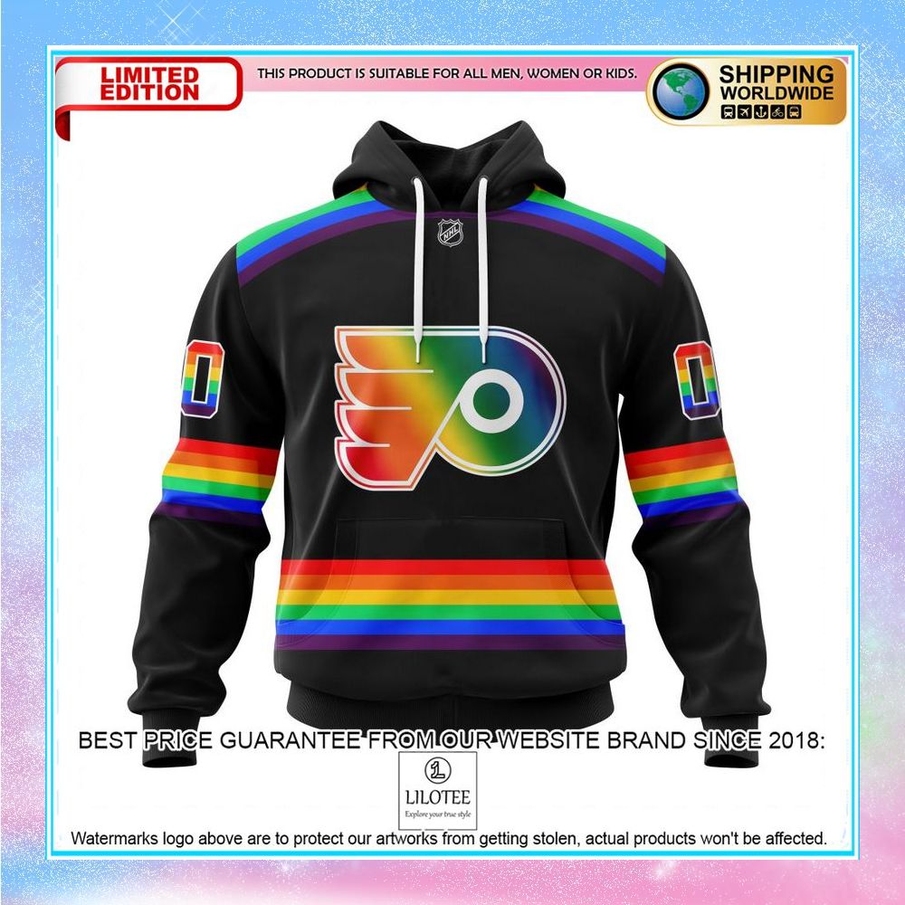 personalized nhl philadelphia flyers lgbt pride shirt hoodie 1 222