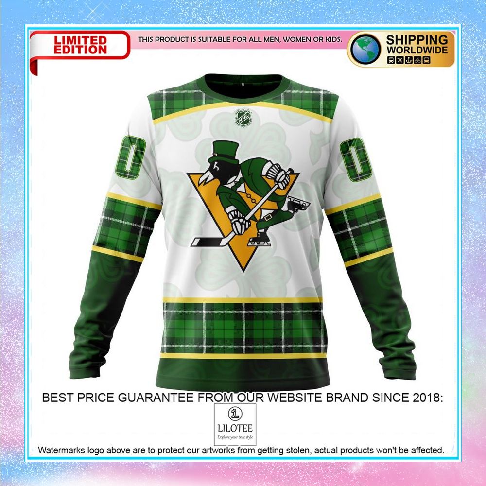 personalized nhl pittsburgh penguins st patrick days concepts shirt hoodie 6 502