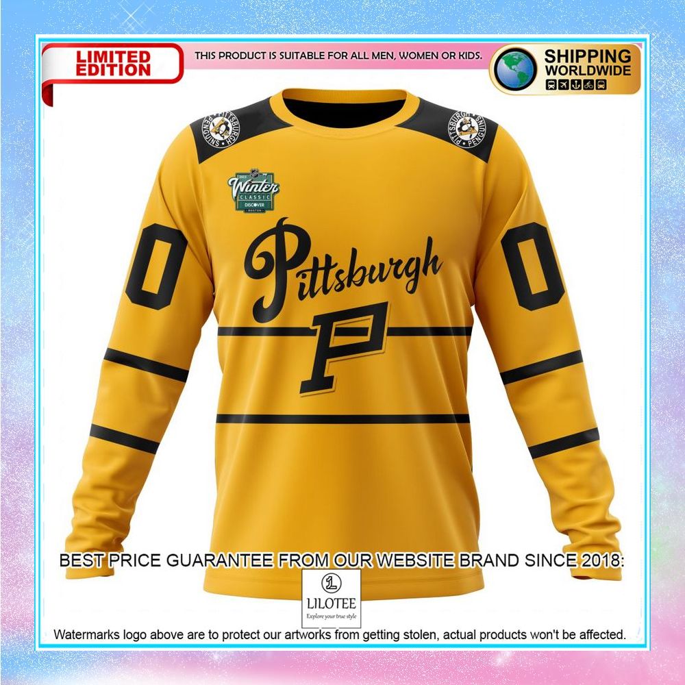 personalized nhl pittsburgh penguins winter classic 2023 concept shirt hoodie 6 433