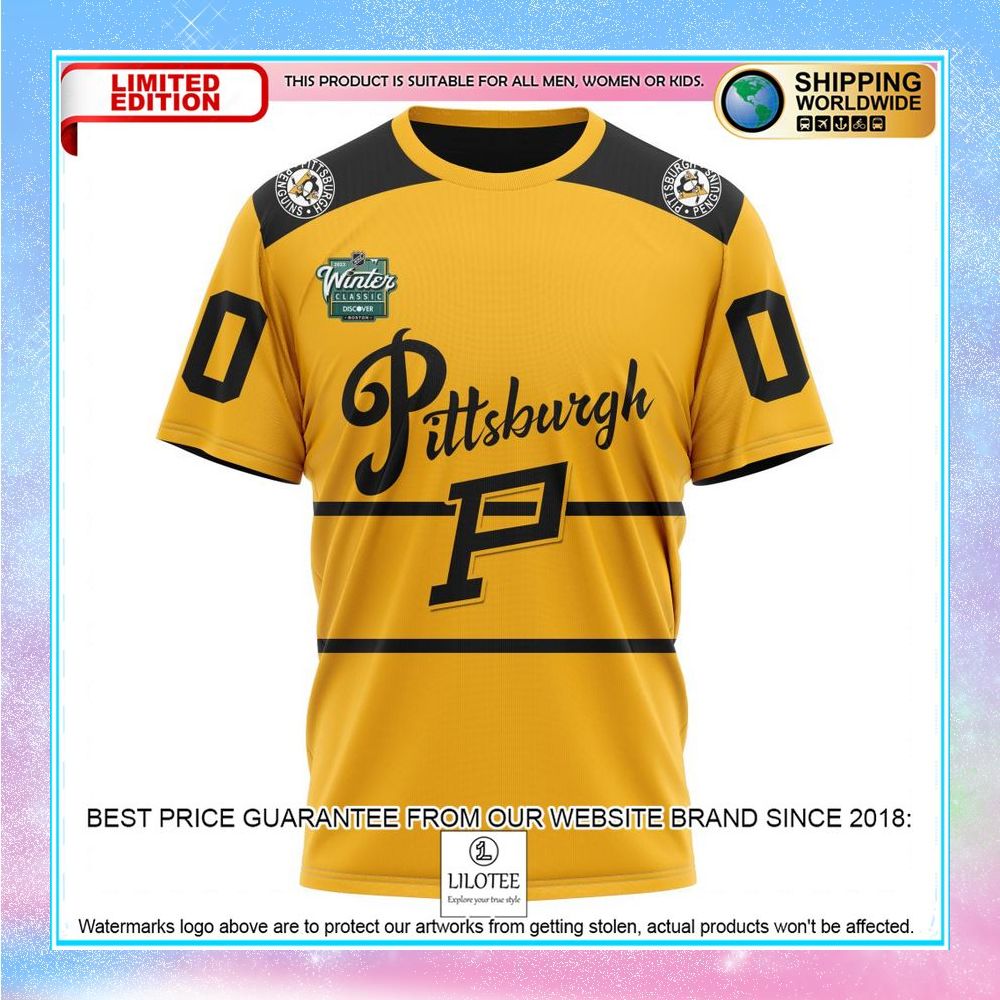 personalized nhl pittsburgh penguins winter classic 2023 concept shirt hoodie 8 999