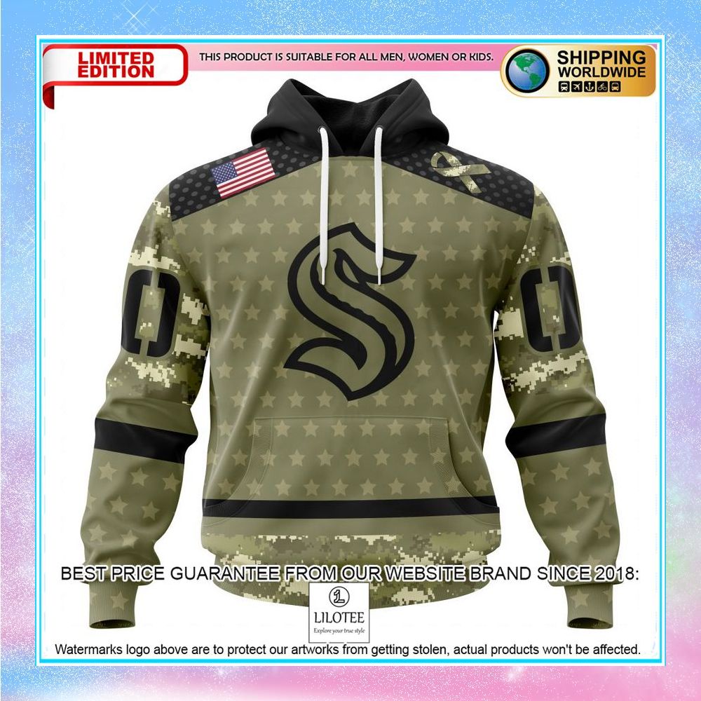 personalized nhl seattle kraken camo military appreciation shirt hoodie 1 963