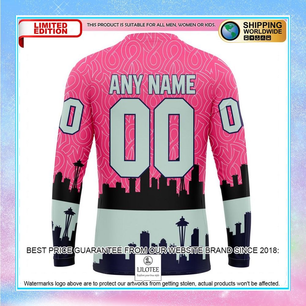 personalized nhl seattle kraken hockey fights against cancer shirt hoodie 7 816