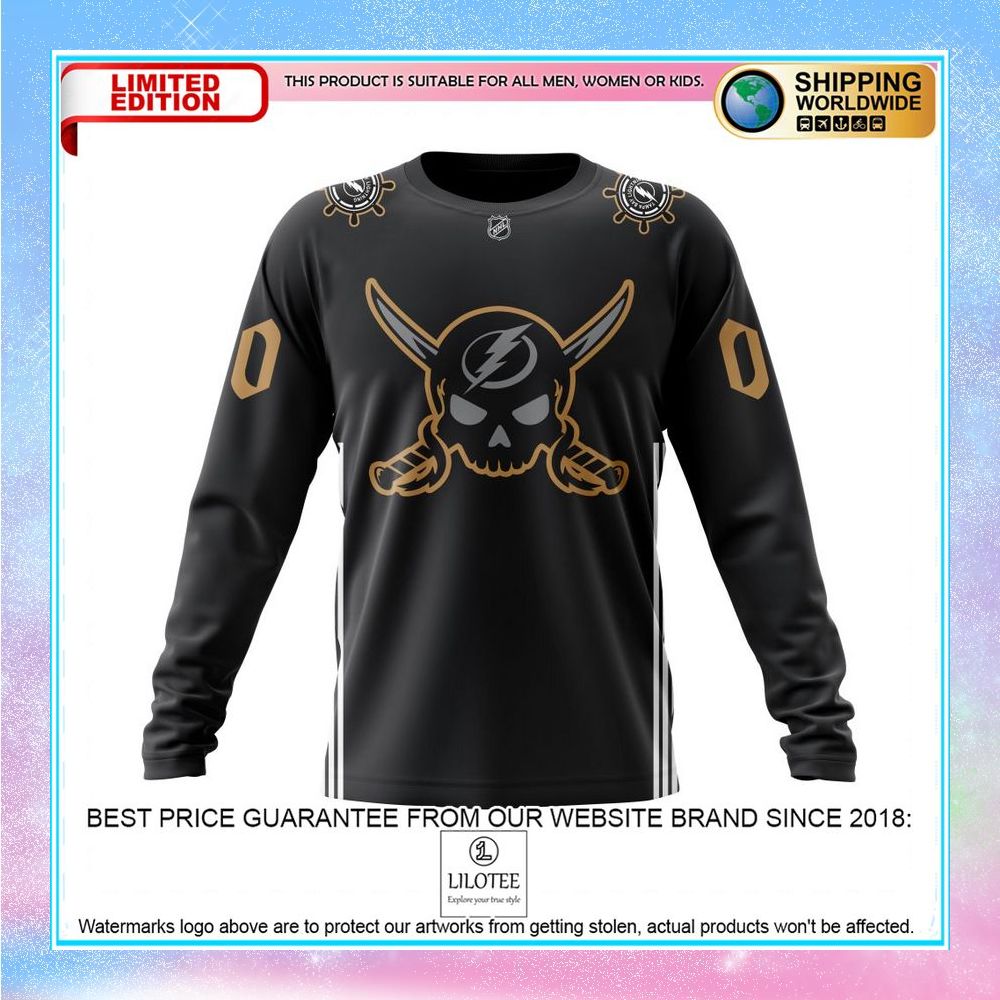 personalized nhl tampa bay lightning black shirt hoodie 6 475