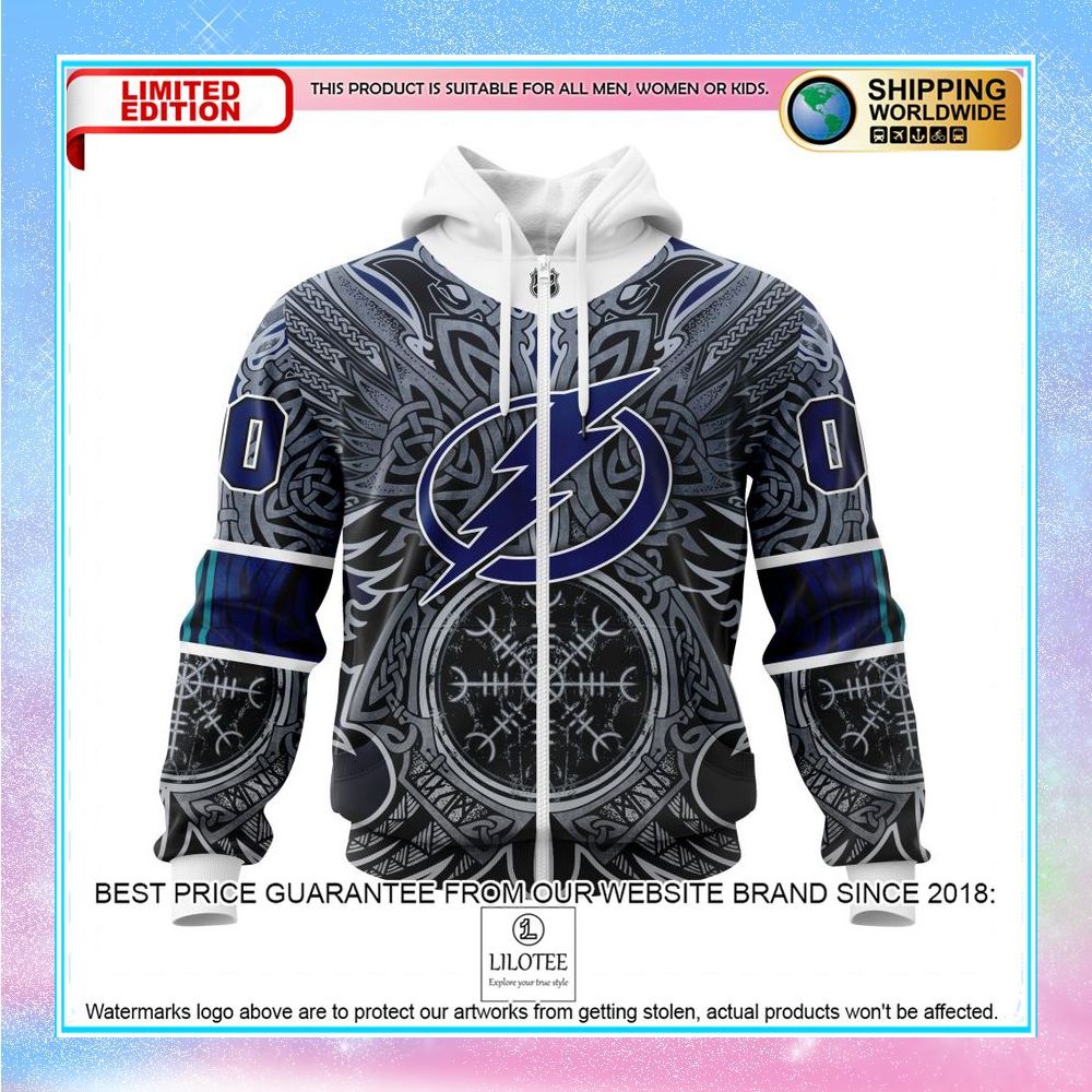 personalized nhl tampa bay lightning norse viking symbols shirt hoodie 2 704