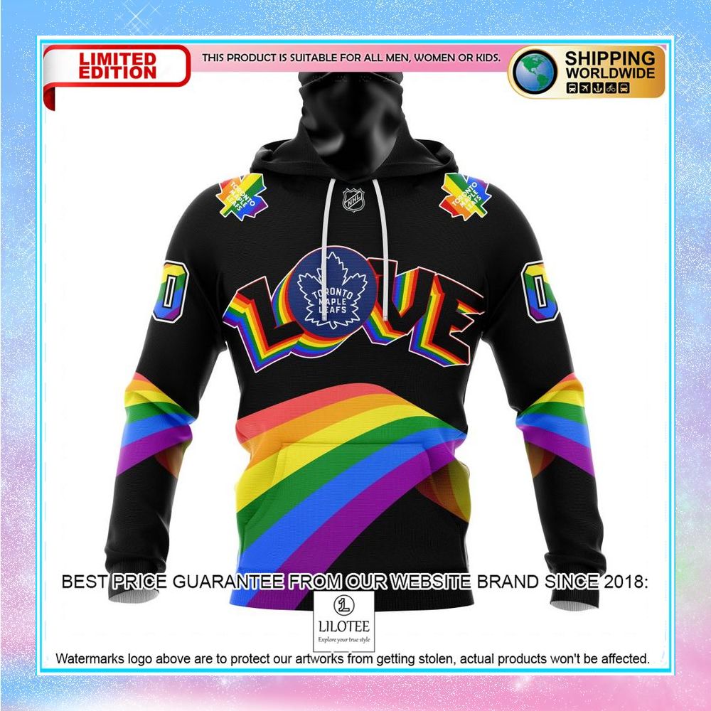 personalized nhl toronto maple leafs lgbt pride shirt hoodie 4 527