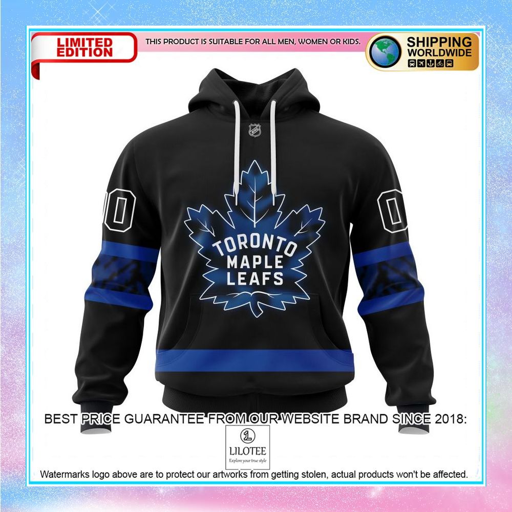 personalized nhl toronto maple leafs premier reversible black with justin bieber shirt hoodie 1 509