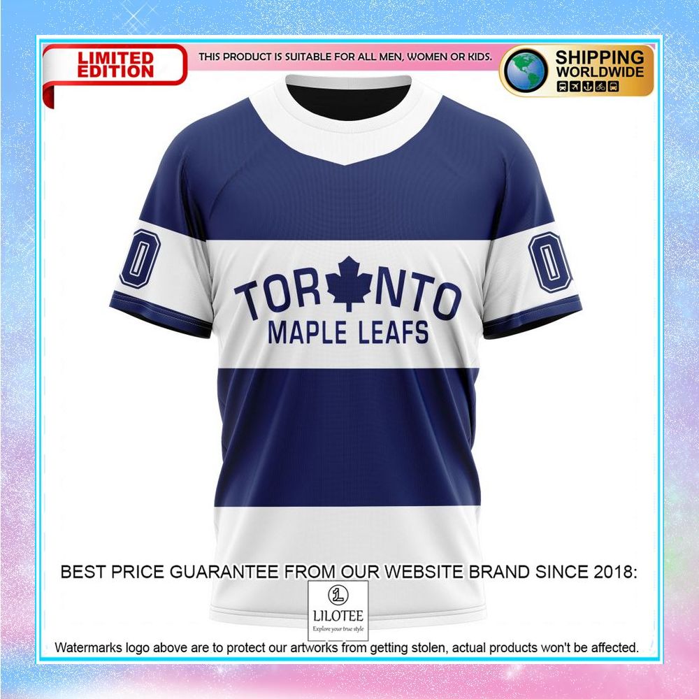 personalized nhl toronto maple leafs retro concepts shirt hoodie 8 674