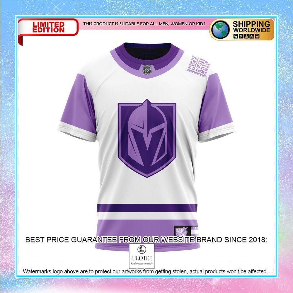 personalized nhl vegas golden knights 2021 fights cancer shirt hoodie 8 713