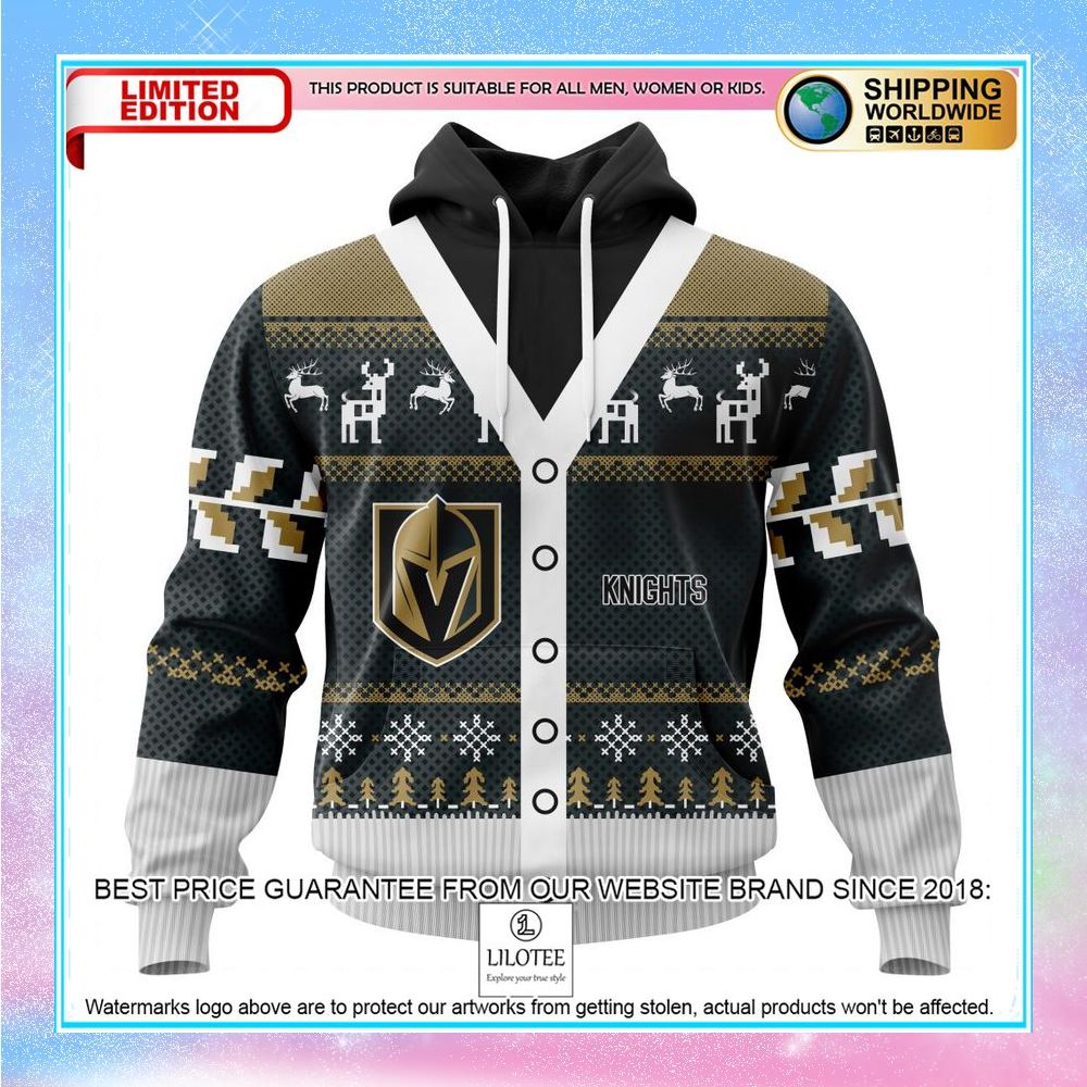 personalized nhl vegas golden knights sweater for chrismas season shirt hoodie 1 498