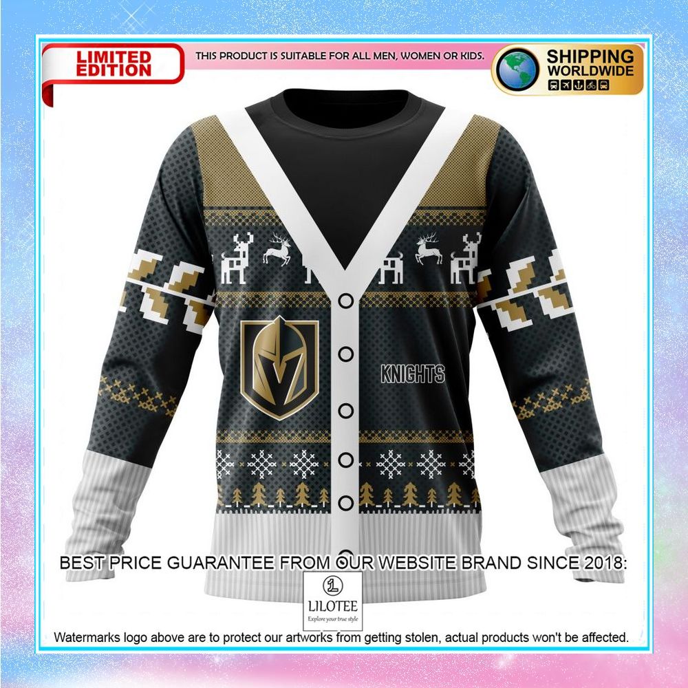 personalized nhl vegas golden knights sweater for chrismas season shirt hoodie 6 669