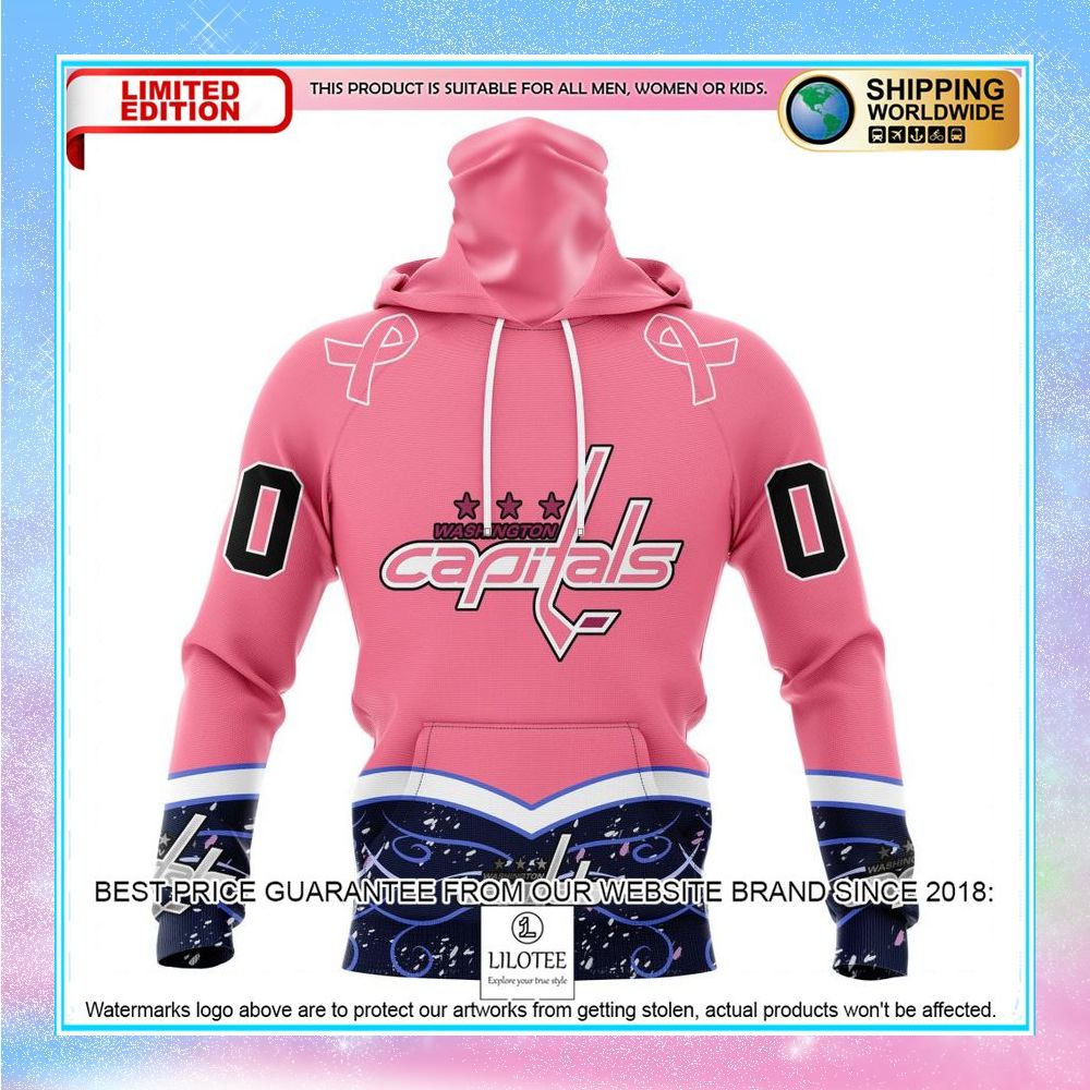 personalized nhl washington capitals hockey fights cancer shirt hoodie 4 69