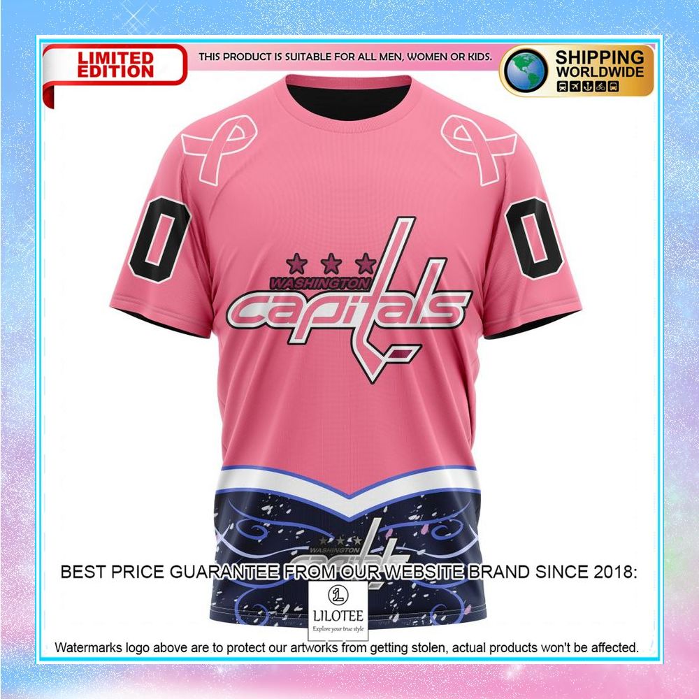 personalized nhl washington capitals hockey fights cancer shirt hoodie 8 571