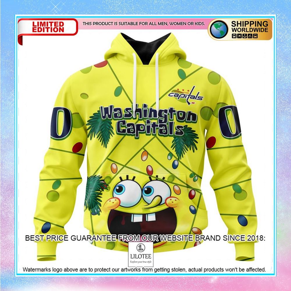 personalized nhl washington capitals jersey with spongebob shirt hoodie 1 278