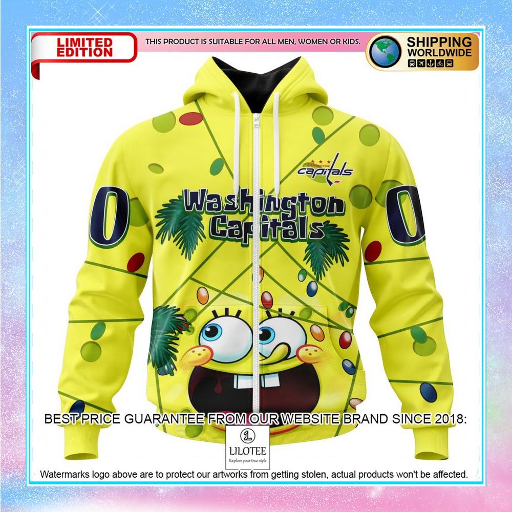 personalized nhl washington capitals jersey with spongebob shirt hoodie 2 349