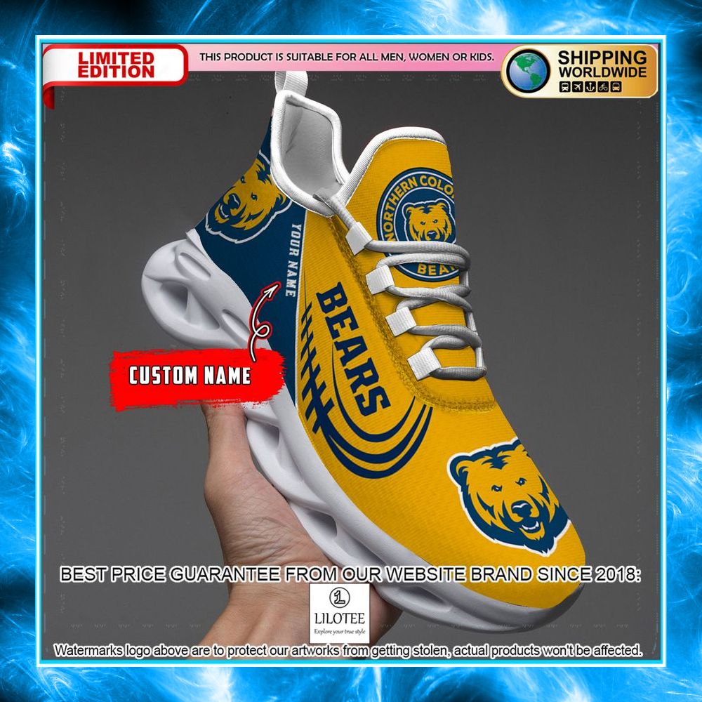 personalized northern colorado bears max soul shoes 1 592