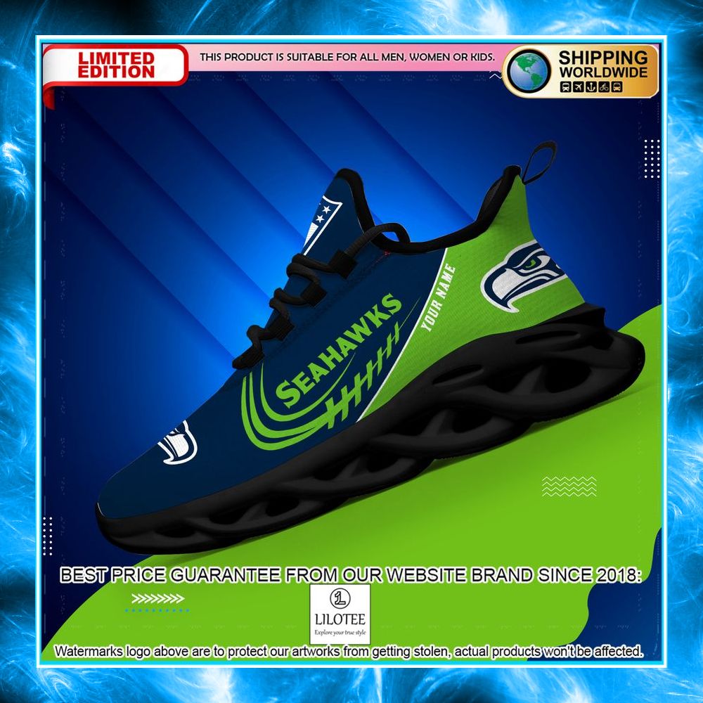 personalized seattle seahawks max soul shoes 2 554
