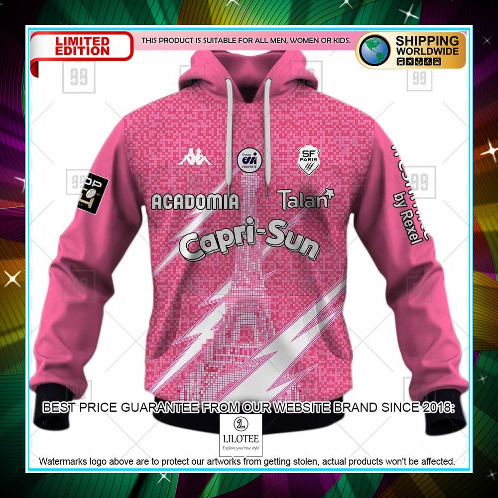 personalized stade francais paris rugby 2223 3d shirt hoodie 2 41
